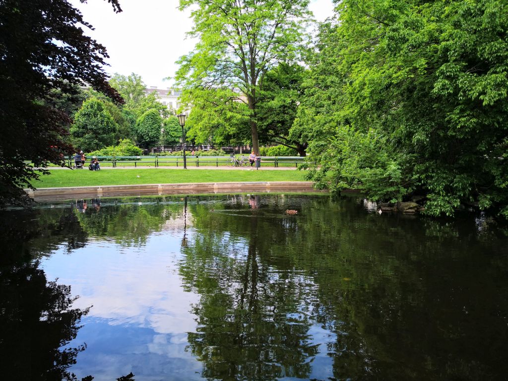 Burggarten - the pond