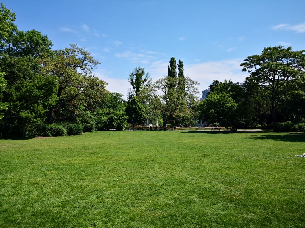Stadtpark - one of the lawns