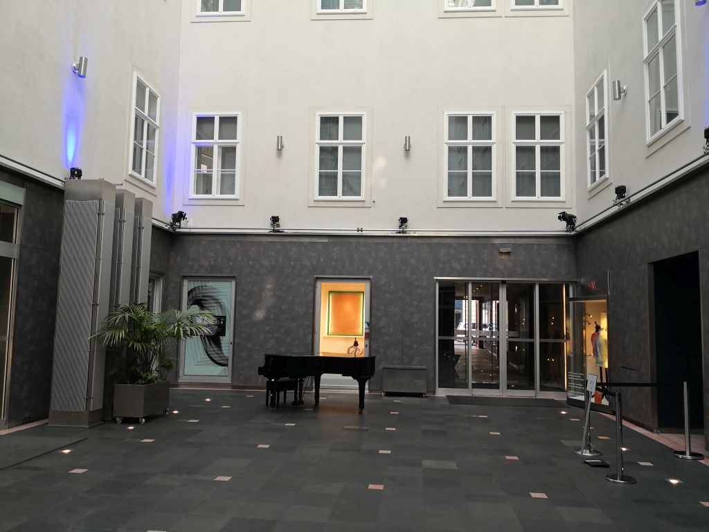 The house of music - courtyard