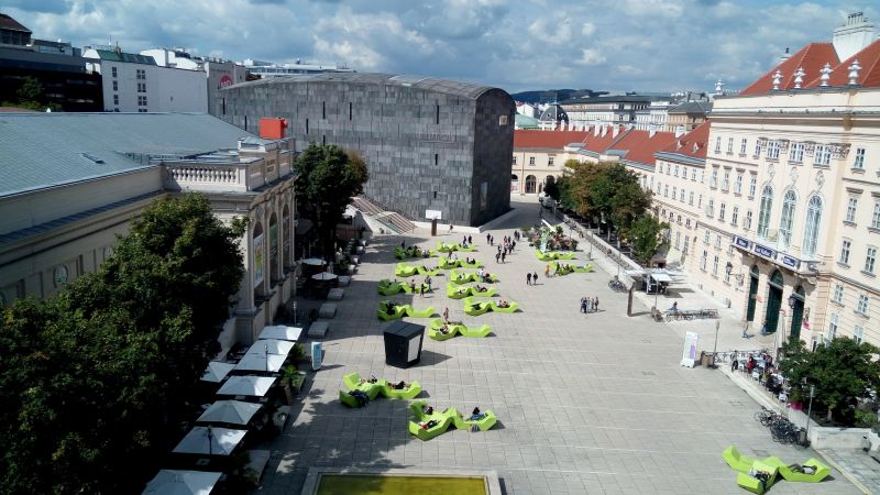 Museumsquartier - Museumsplatz