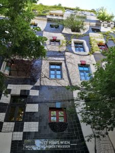 Kunst Haus Wien (Museum Hundertwasser) - back facade