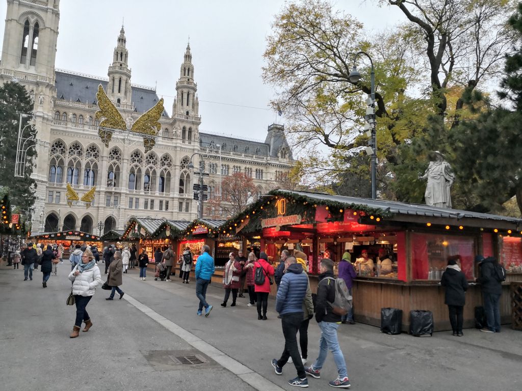 Christmas shopping Vienna