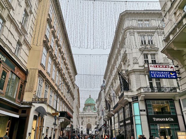 Kohlmarkt Vienna – high end shopping on a historical street