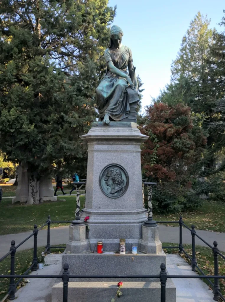 Honorary grave of Wolfgang Amadeus Mozart