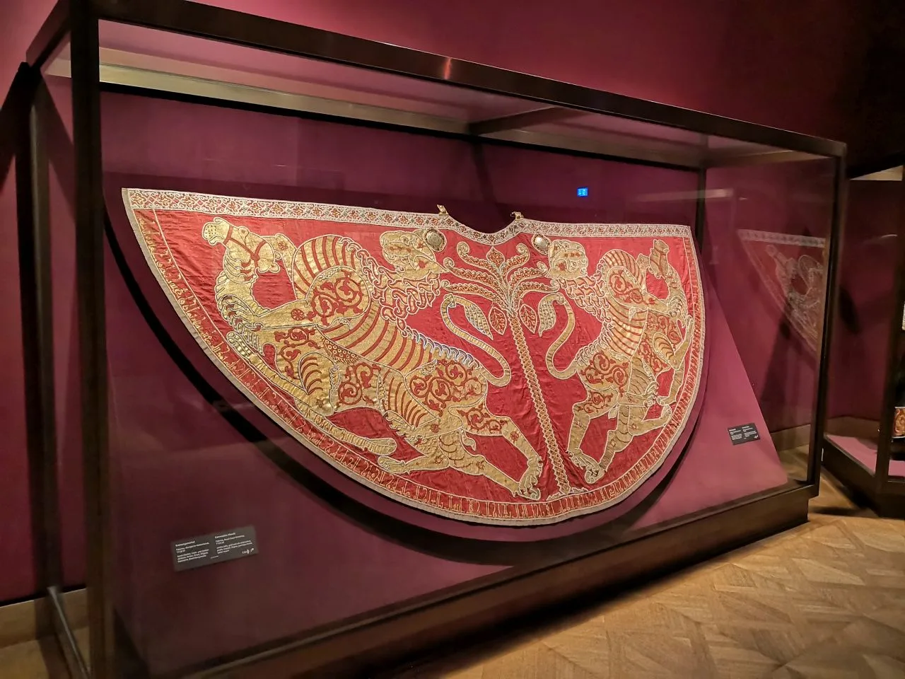 Imperial Treasury Vienna, Coronation Mantle of the Holy Roman Empire