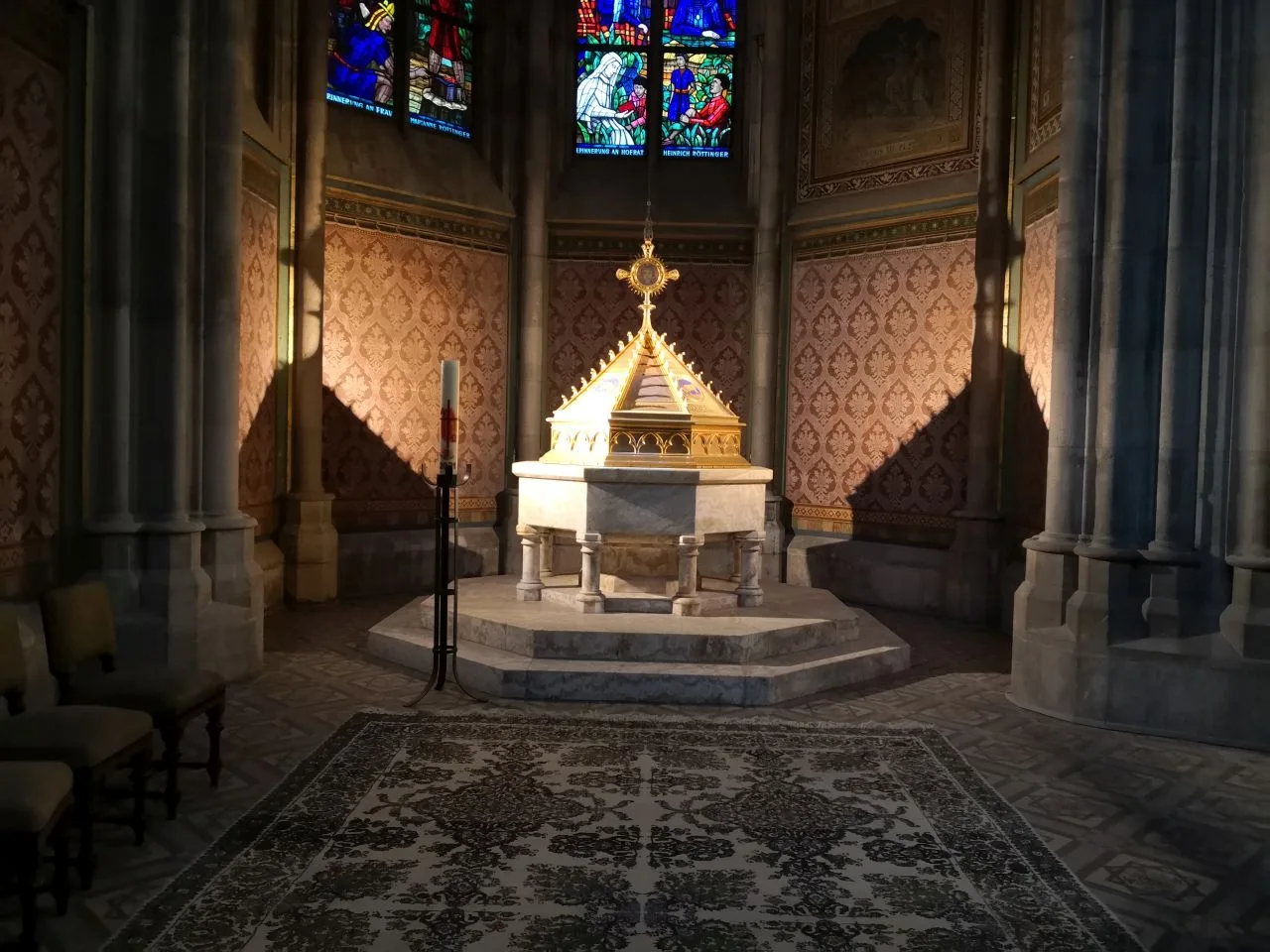 Votivkirche, baptism chapel